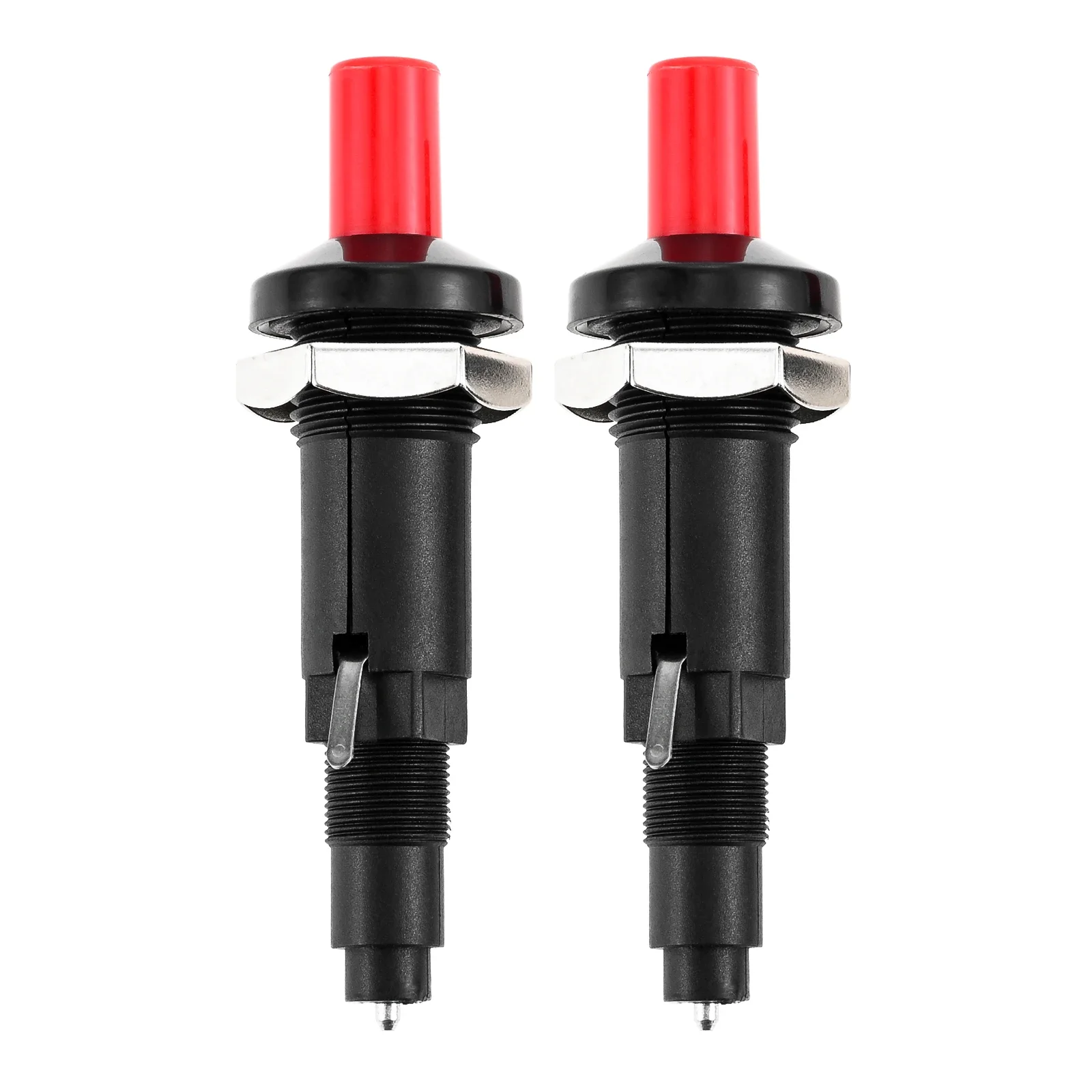 Two Exits Push Button Piezo Igniter for Gas Grill/Range/Heater/Stove/BBQ Spaker Generator Ignition Ceramic Kitchen Lighter 2Pcs
