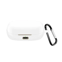 Shockproof Silicone Protective Cover with Hook - ForJabra Elite 7 Pro (WHITE)