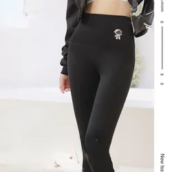 Lamb Cashmere Shark Pants 2022 Autumn Winter New Cashmere Shark Pants High Waist Hip Lift Thin Leg Warm Leggings