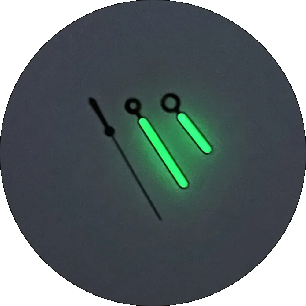 Strong Green Luminous Watch Hands Watch Replacement Accessories for PP Pointer NH35 Men's Automatic Movement 8.5*1.25*13MM