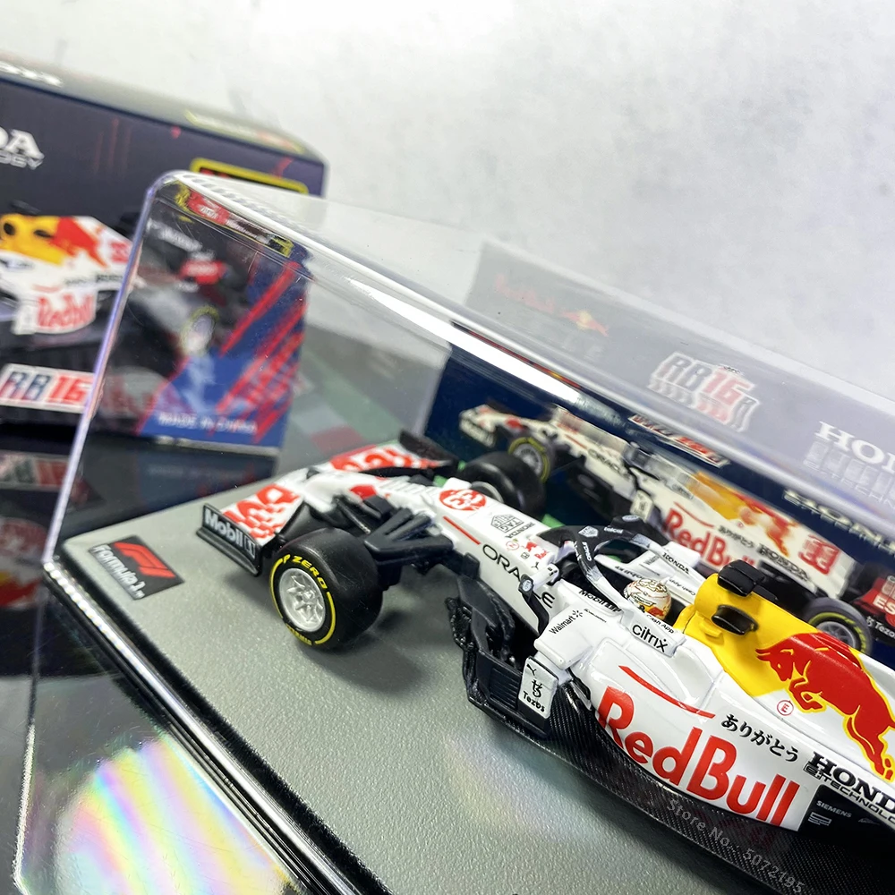 Bburago 1:43 New Style Red Bull 2021 Turkish White Style RB16B #33 F1 Racing Formula Static Simulation Diecast Alloy Car Model 6 Bburago 1:43 New Style Red Bull 2021 Turkish White Style RB16B #33 F1 Racing Formula Static Simulation Diecast Alloy Car Model 6
