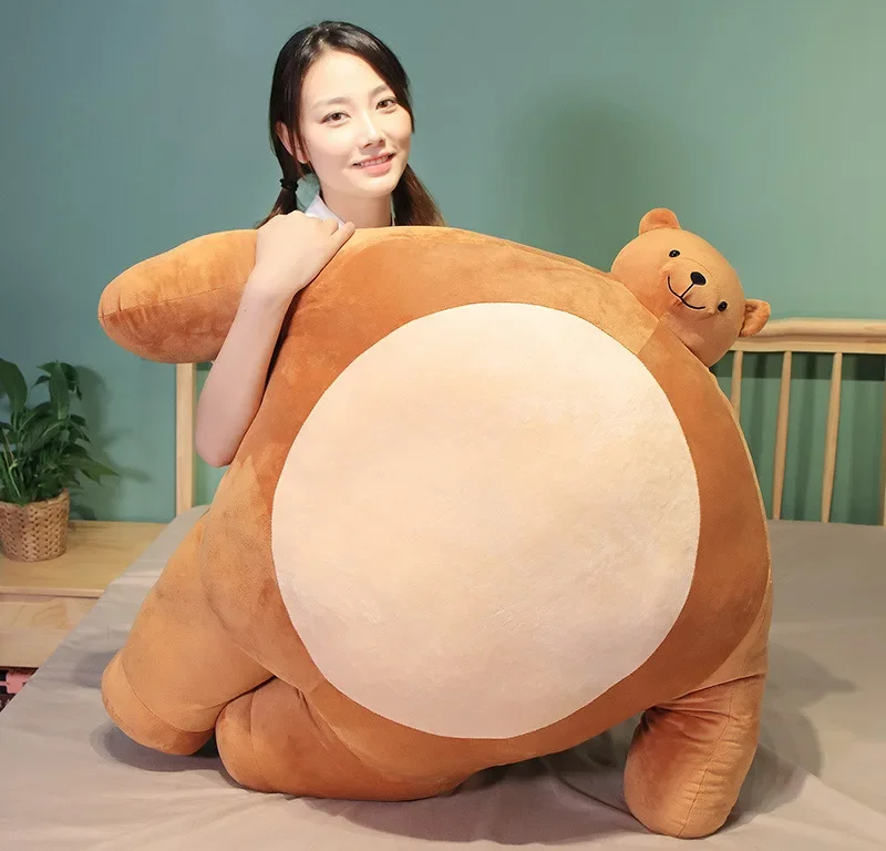 Cute little bear doll funny big body kingdom doll bear plush toy pillow gift plush toy Companion doll multifunction 4