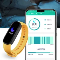 Montre connectée Lenovo M9 pour adultes, suivi sportif et de santé, surveillance du sommeil, rappels d'informations intelligents avec NFC, autonomie de 21 jours, 2026 4