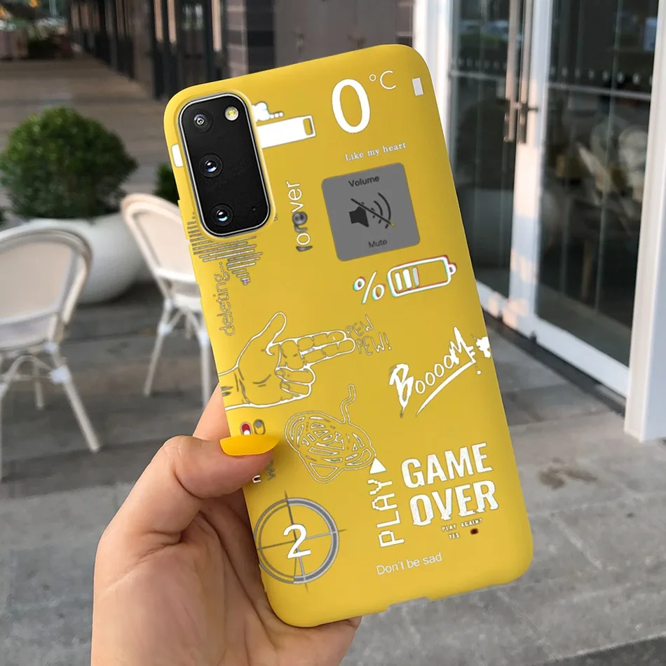 Fashion Cute Cartoon Soft Candy Color Silicone Phone Case Cover