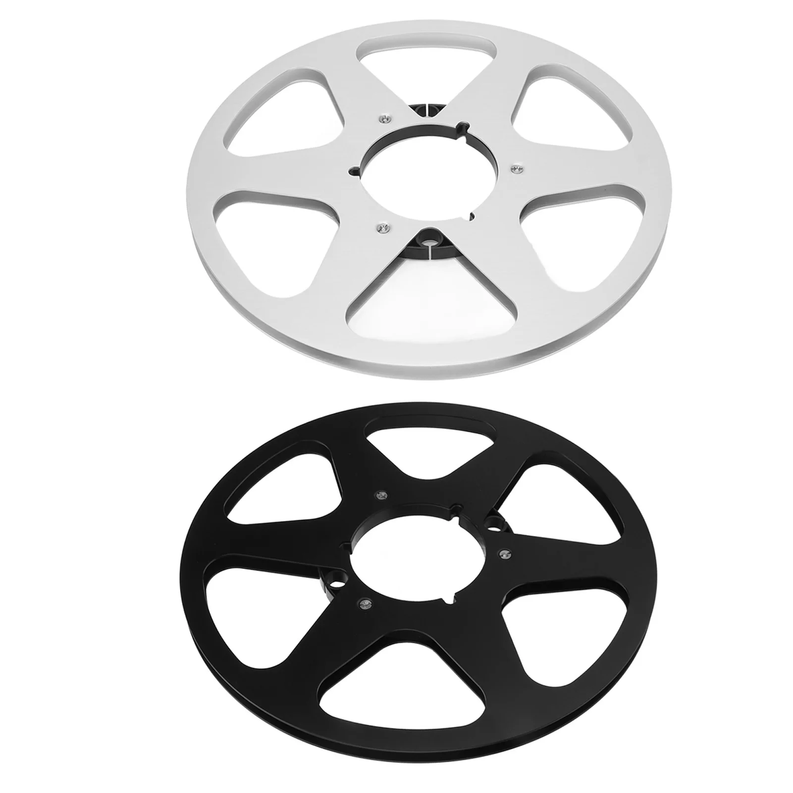 10 Inch Open Reel Takeup Reel 6 Holes Sound Aluminum Takeup Reel Empty Reel  for 1/4 Inch Tapes - AliExpress