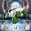 Rc Robot Boys Toy Spray Remote Control Dog with Light Intelligent Radio-Controlled Stunt Mechanical Dogs Dual Control Boys Gift 6