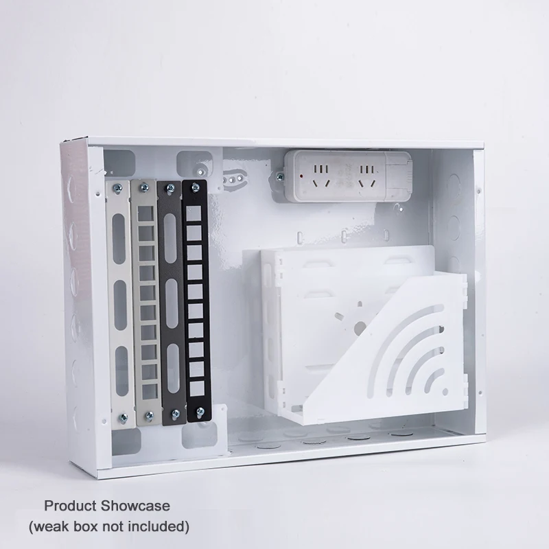 Network Patch Panel 10-Port 1U Empty Blank For Standard Keystone Rack Mount