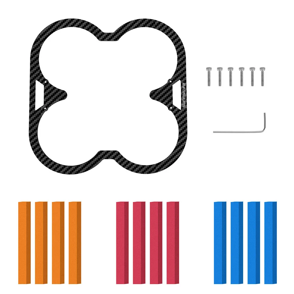 

Propeller Guard Compatible For Avata Drone Bumper Anti-collision Rings Carbon Fiber Board Propeller Protector Accessories