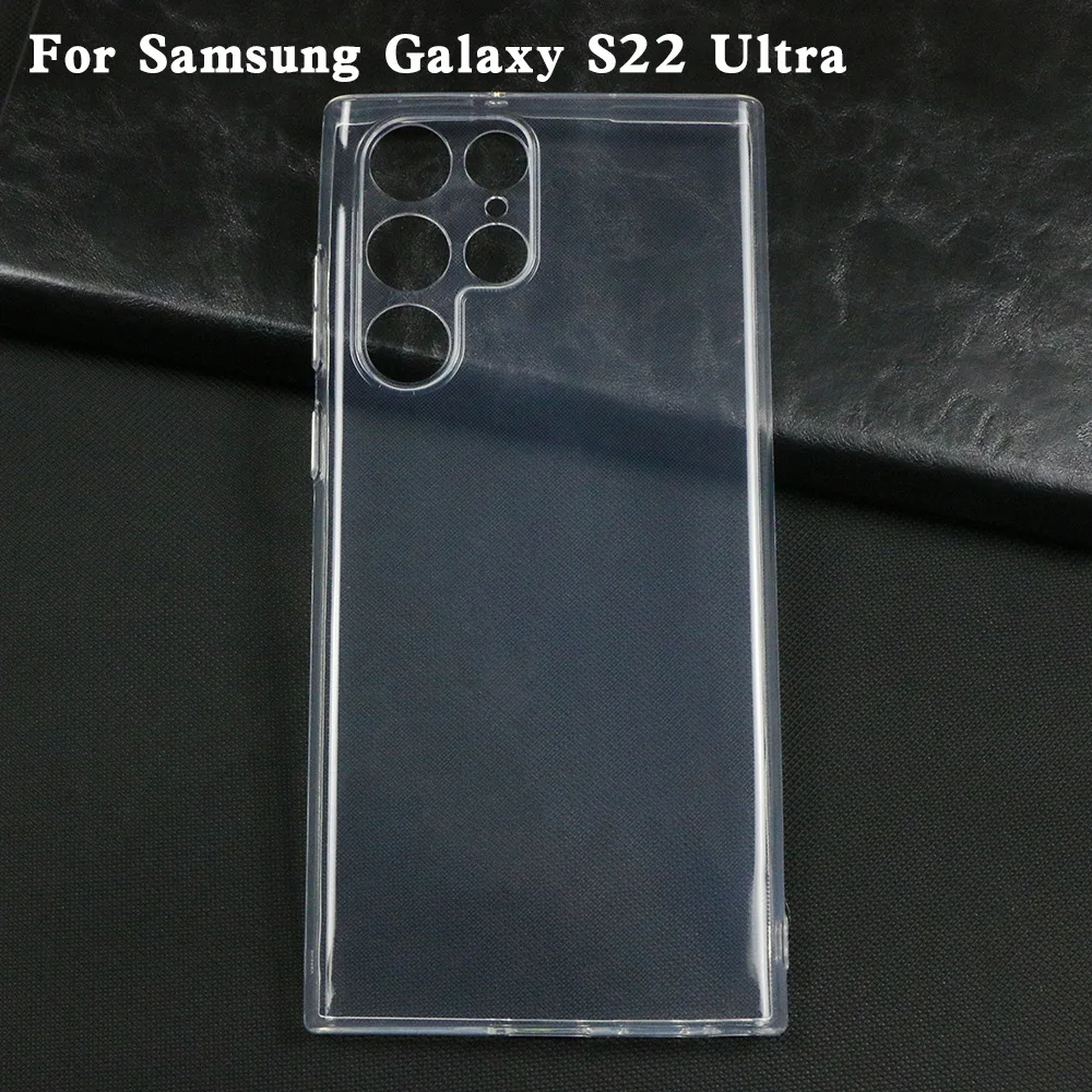 Clear Soft TPU Camera Protection Case - Enhanced Back Cover