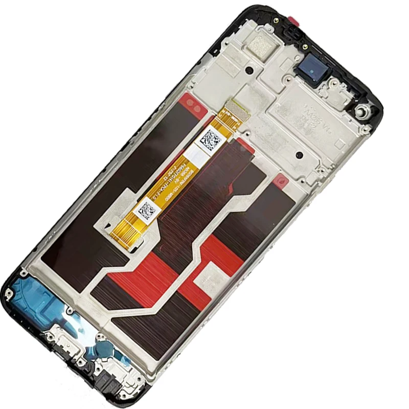 Schermo LCD per Oppo A96 di ricambio per Oppo A96 4G CPH2333 6,5 pollici LCD Display Touch Digitizer Assembly Kit di riparazione con strumenti (nero con telaio