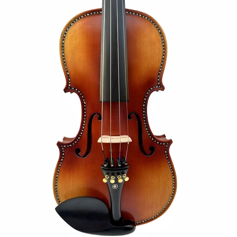 Strad style SONG Brand Maestro 15" viola,inlay nice shell，claer and melodious sound #15432