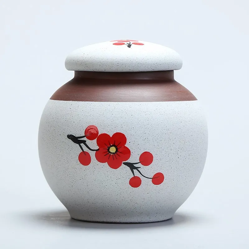 

Ceramics Ash Urn Sealed Cremation Funeral Ashes Keepsake Small Animals Pet Dog Cat Memorial Suitable Home Fireplaces Burial Pot