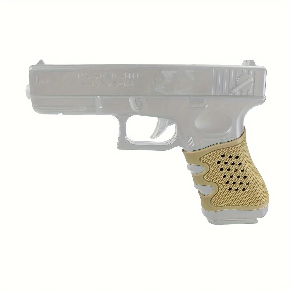 Taktische Pistole Gummi Grip Anti Slip Handschuh für Gl *ck G17/19/20/21/22/23/31/32 Reduzieren Recoil Grip Handschuh Jagd Zubehör – Detail 5