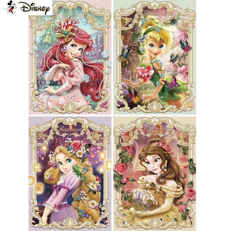 

Disney 5D DIY Diamond Embroidery Full Display "Cartoon princess" Diamond Painting Square/Round Rhinestones Decor Art