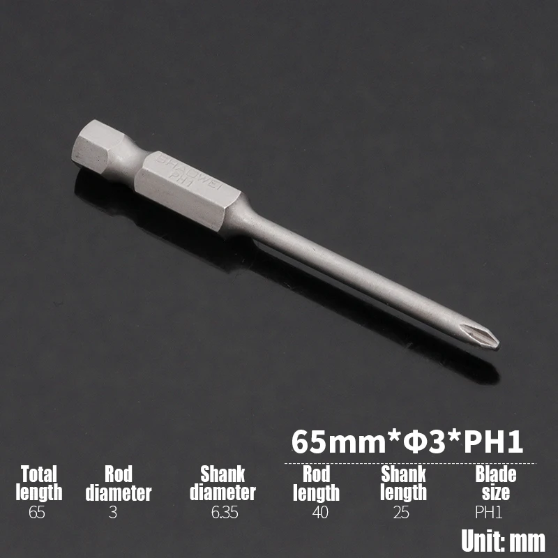 65mm x 3mm x PH1