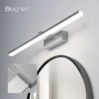 Golden Wall Lamp 40cm 51cm Bedroom Mirror Led Wall Light Surface mounted AC90-260V Hardwired Wall Sconce Acrylic Picture Light - Image 2