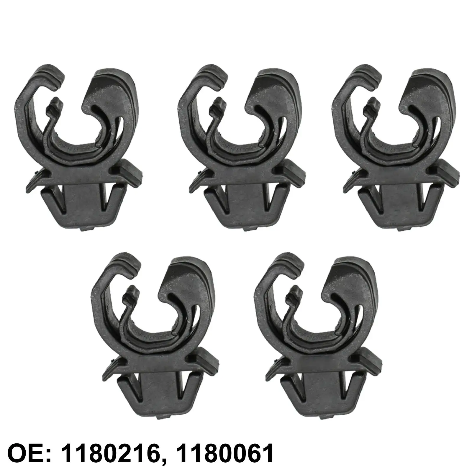 5pcs 보닛 로드 후드 지원 소품 스테이 클립 홀더 클램프 1180216 Vauxhall Opel Astra G Zafira A Omega B 콤보 C 패스너