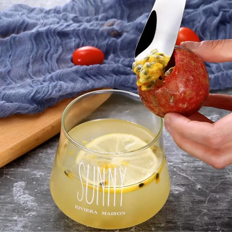 1PC Passion Fruit Opener Stainless Steel Shell Opener Shell Remover Avocado Fruit Artifact Spoon Kitchen Gadgets