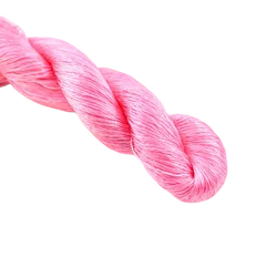 Vibrant 400m 100% Natural Silk Embroidery Floss in Red/Blue - 0.4mm (Rose 11 - 3)