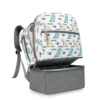 Breast Pump Bag Cooler Compartment for Breast Pump - Middle Size Cooler Bag Double Layer Pumping Bag for Working Outdoor Mom 1