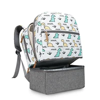 Breast Pump Bag Cooler Compartment for Breast Pump - Middle Size Cooler Bag Double Layer Pumping Bag for Working Outdoor Mom 1