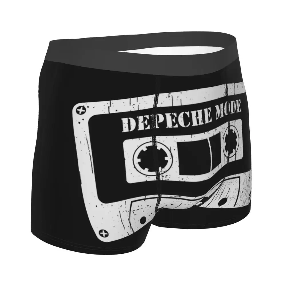 Custom Electronic Rock Depeche Cool Mode Boxers Shorts Men Briefs Underwear Cool Underpants