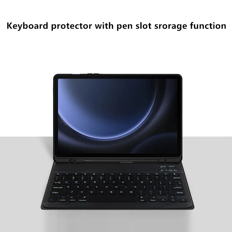 Magic Keyboard Case for Tablets - Premium Protective Cover with Built-in Keyboard