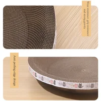 Cat Scratching Board Claw Sharpener Cat Nest No Shavings Corrugated Paper No Debris Cat Paw Basin Wear Resistant Bowl Shaped Toy 4