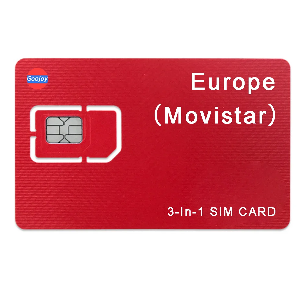 Movistar Europe Sim Card prepaid Sim Card Europe sim Unlimited Data 