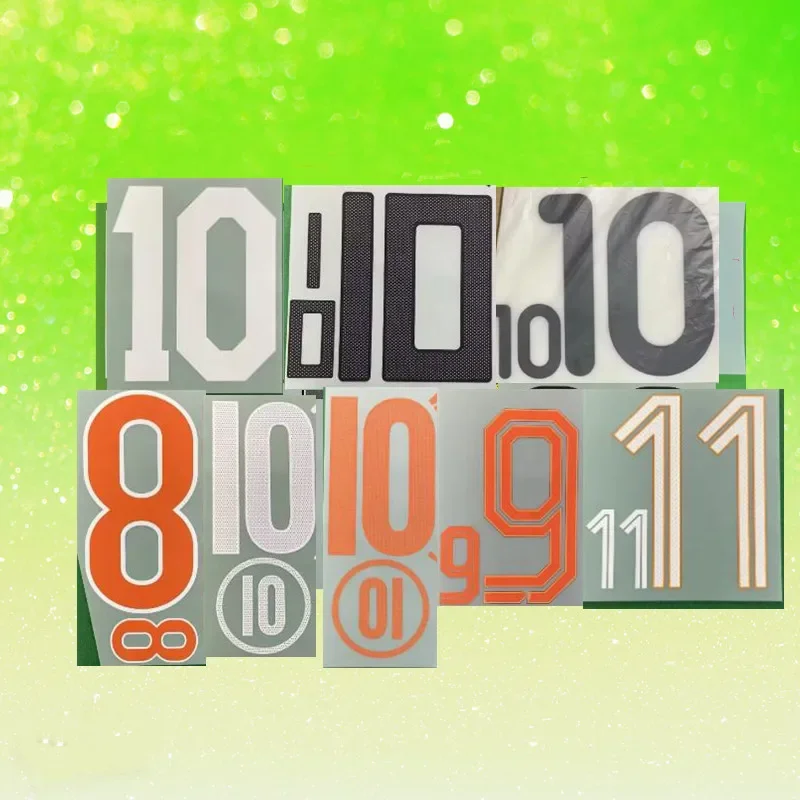 1974-2014 레트로 네임세트 1988 축구 맞춤 의류 번호 인쇄, G ul10L IT..