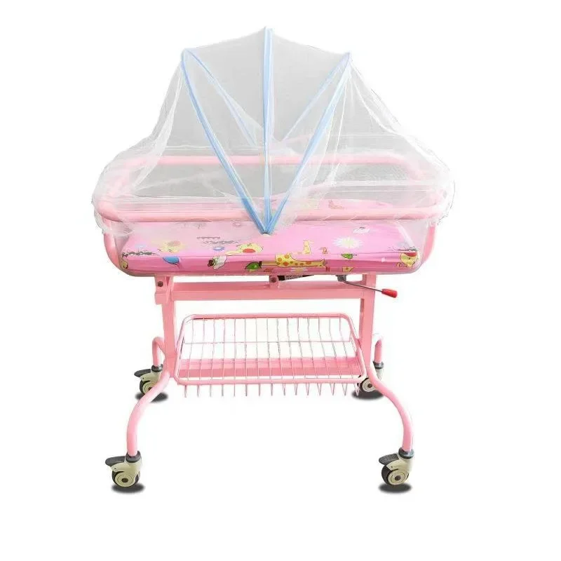 ABS Baby Stroller Crib Confinement Club Center Babies' Bed Newborn Nursing Bed