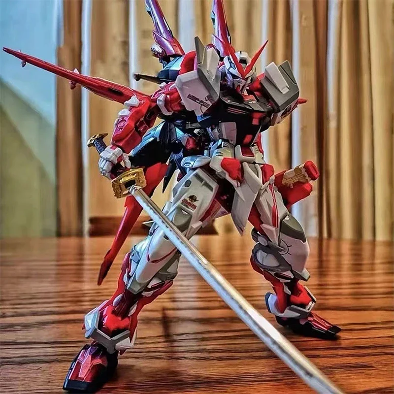 Bandai Anime Gundam Red Heresy Gold Heresy Phoenix Warrior X Demon King Assembly Model Display Piece Giocattoli Educativi Per Bambini