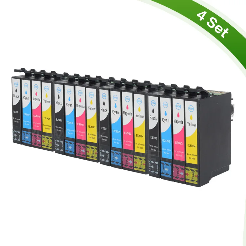 Compatible 29XL T2991 ink cartridge for EPSON XP-255 XP-257 XP-352 XP-355 XP-452 XP-455 XP 255 257 352 355 452 455 Printer color ink Ink Cartridges