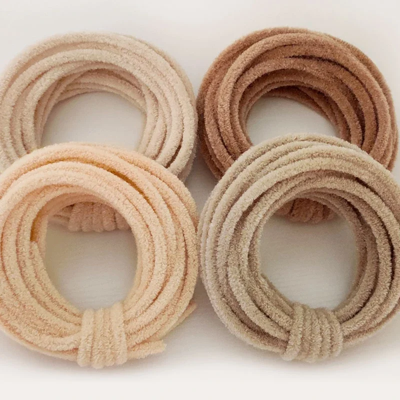 LC 3mm Plush Twist Stick Colourful Wool Root Metal Wire Twisting Bar Diy Hand Woven Mini Dolls Animal Crafts Ornaments Supplies craft supplies