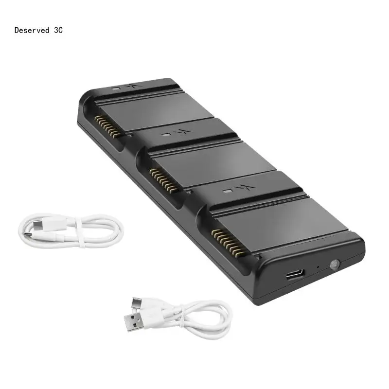 

Battery Charging Hub for DJI Air 3 Flight Portable Multifunction Type C Charging Hubs Battery Replacement