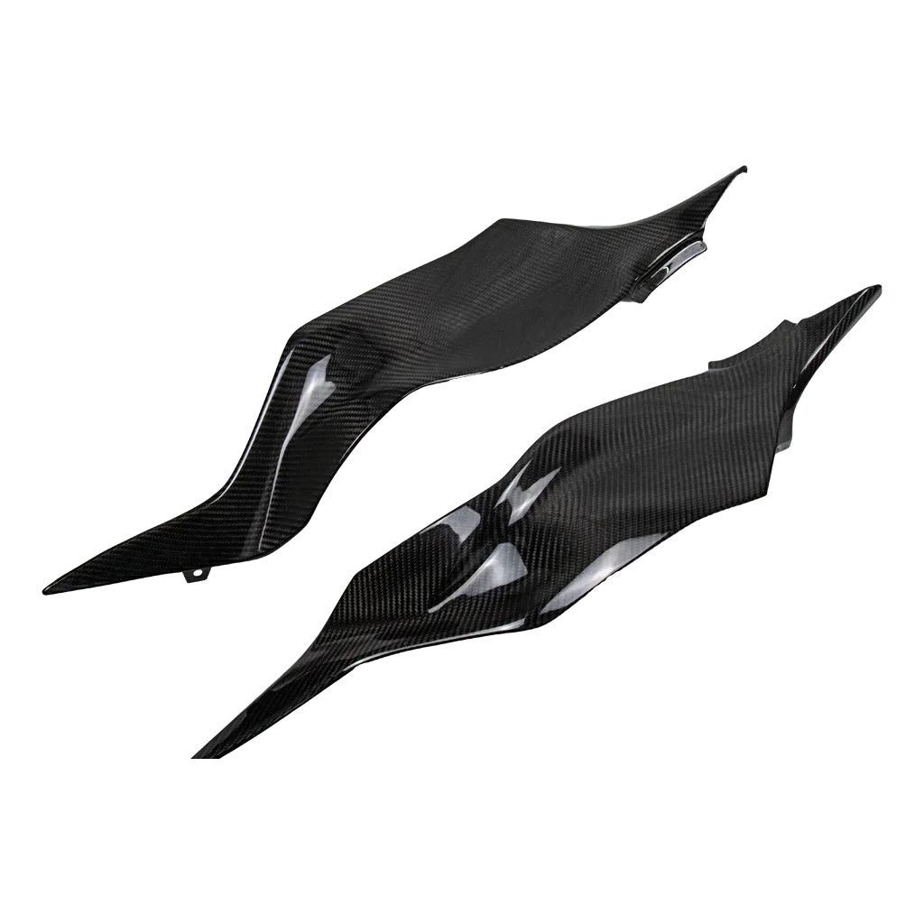 

For Kawasaki ZX6R ZX-6R Motorcycle Modified 3K Carbon Fiber Tank Side Panels 2019 2020