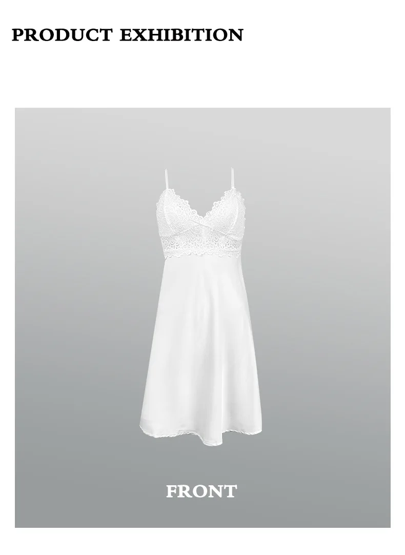 Женская летняя домашняя Повседневная Пижама из вискозы Однотонная ночная рубашка