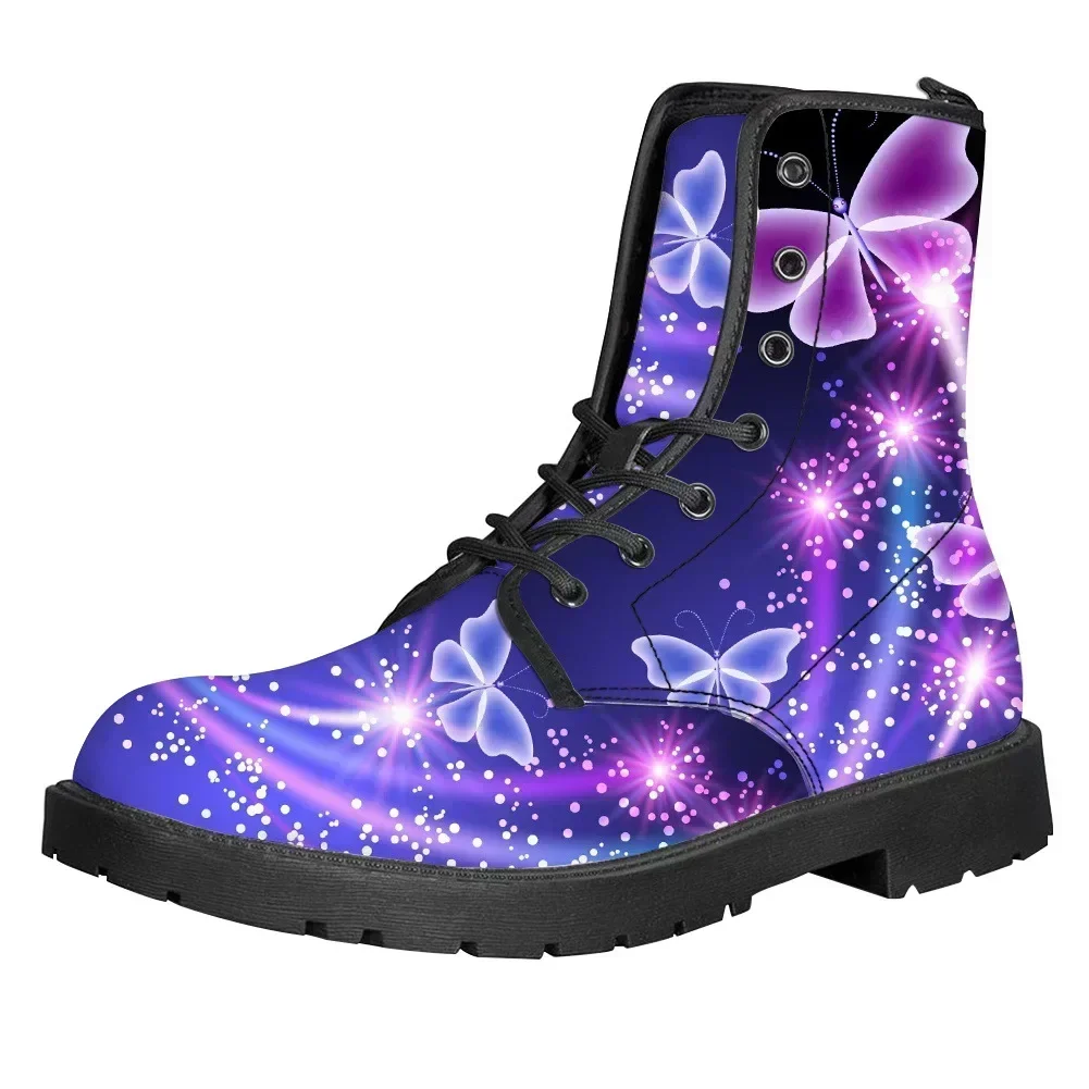 Custom Made Print On Demand Vintage Flat Martin Boots Z57