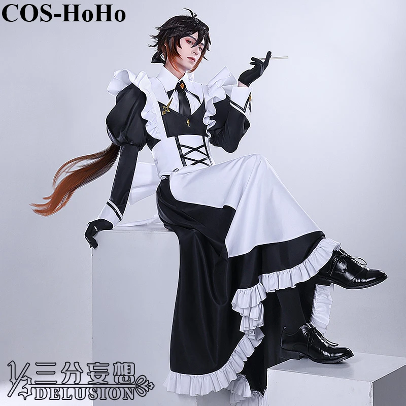 

Костюм для косплея COS-HoHo аниме «Genshin Impact Zhongli»