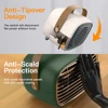 Home PTC Fan Heater 700W High Power Electric Heater Ceramic Fast Heating Winter Portable Warmer for Bedroom Office 5