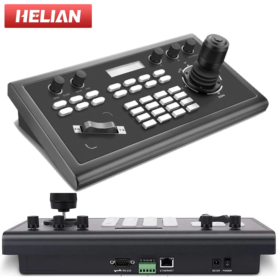 4D PTZ camera PTZ remote controller Video Conference Keyboard Controller IP Church PTZ Camera Joystick for live streaming