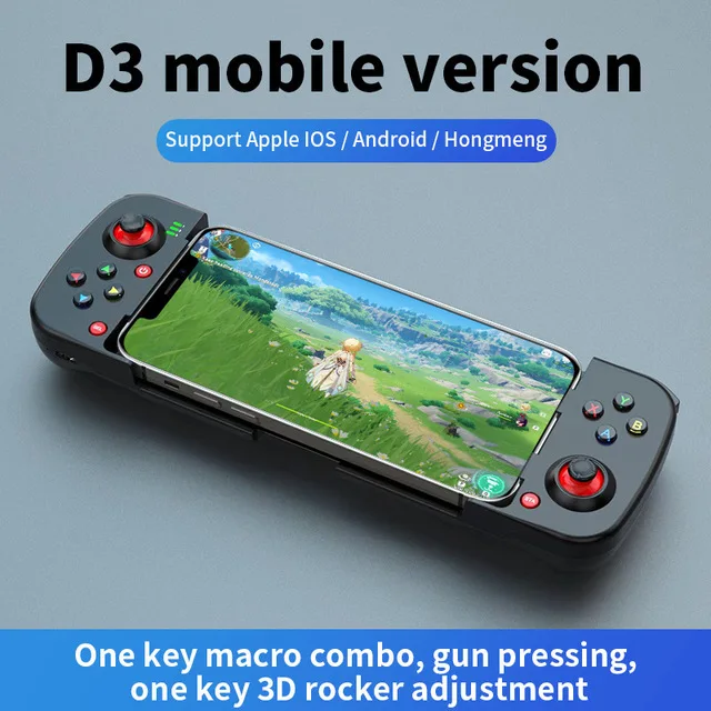 Para pubg lol genshin impacto gamepad controlador de jogo móvel para iphone  ipad ios/android gaming joystick aperto rocker gameboy - AliExpress