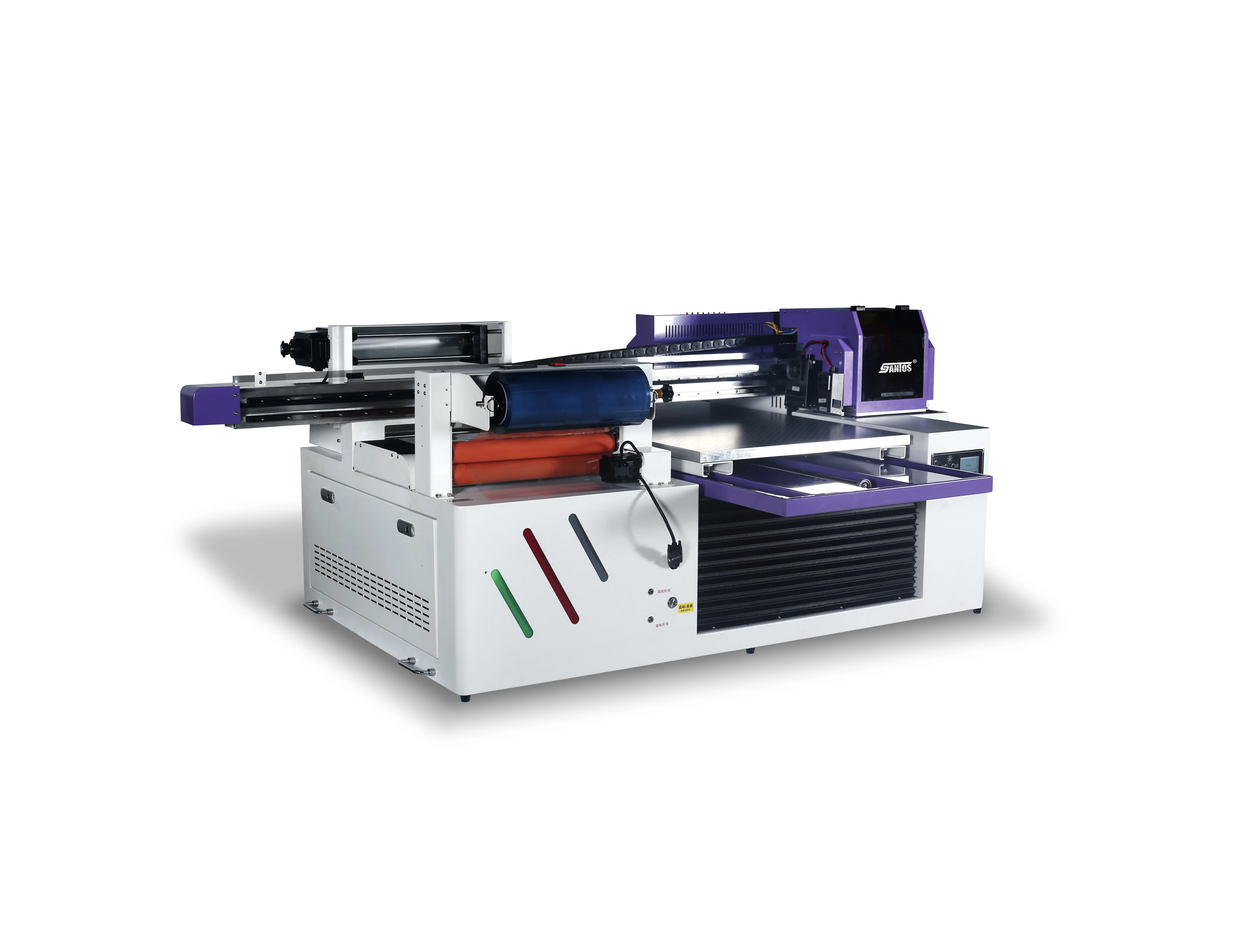 핫세일 UV 평판 및 롤 프린터 6090 (I3200u1 Xp600 헤드 장착) 2 in 1 60*90cm UV 평판 인쇄기