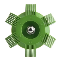 Condenseur de radiateur de voiture universel, peigne à ailettes, lisseur de bobine de climatiseur, outil de nettoyage manuel, réparation du système de refroidissement automobile 4