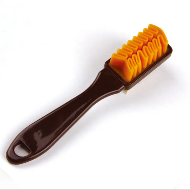 2-Sided Cleaning Brush Rubber Eraser Set Fit for Suede Nubuck Shoes Steel + plastic + rubber Boot Cleaner
