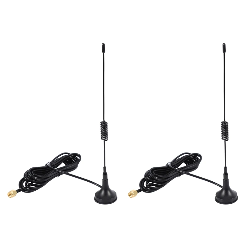 

10X 4G Monopole Antenna Suction Cup Magnet 3Meter Sma Antenna Height 31Cm 10Dbi Gain Rg174 Cable For Sim7600a-H