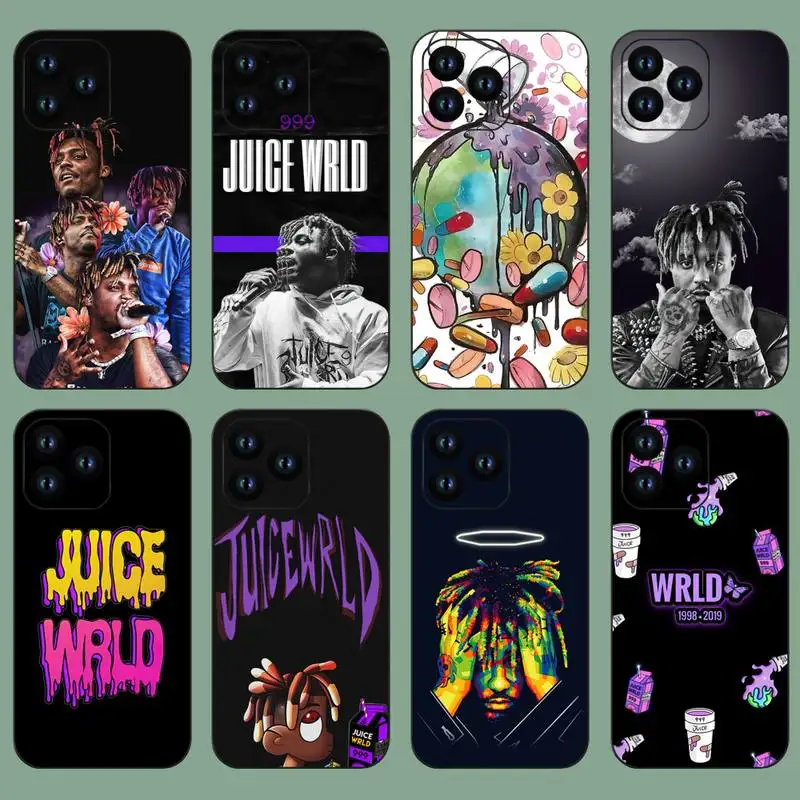 Custodia Per Telefono Rapper Juice Wrld Per Iphone 11 12 13 14 Mini Pro Xs Max X S Plus Xr Shell