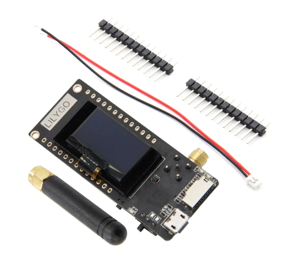     ESP-32 SMA LILYGO, LoRa32 V2.1 _ 1.6 , 433, 868, 915Mhz, ESP32 LoRa OLED, 0.96 ġ SD īTTGO
