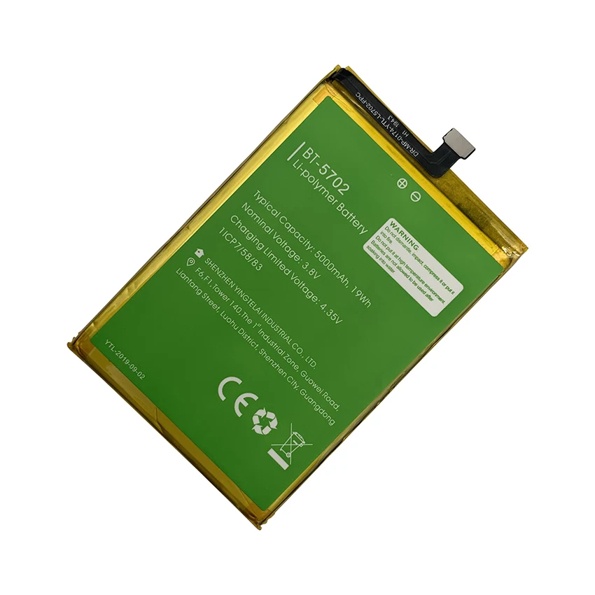 Original 5000mah Bateria para Leagoo Xrover Bt5702 Bt5702 Substituição Baterias do Telefone Bateria 100 - Image 3