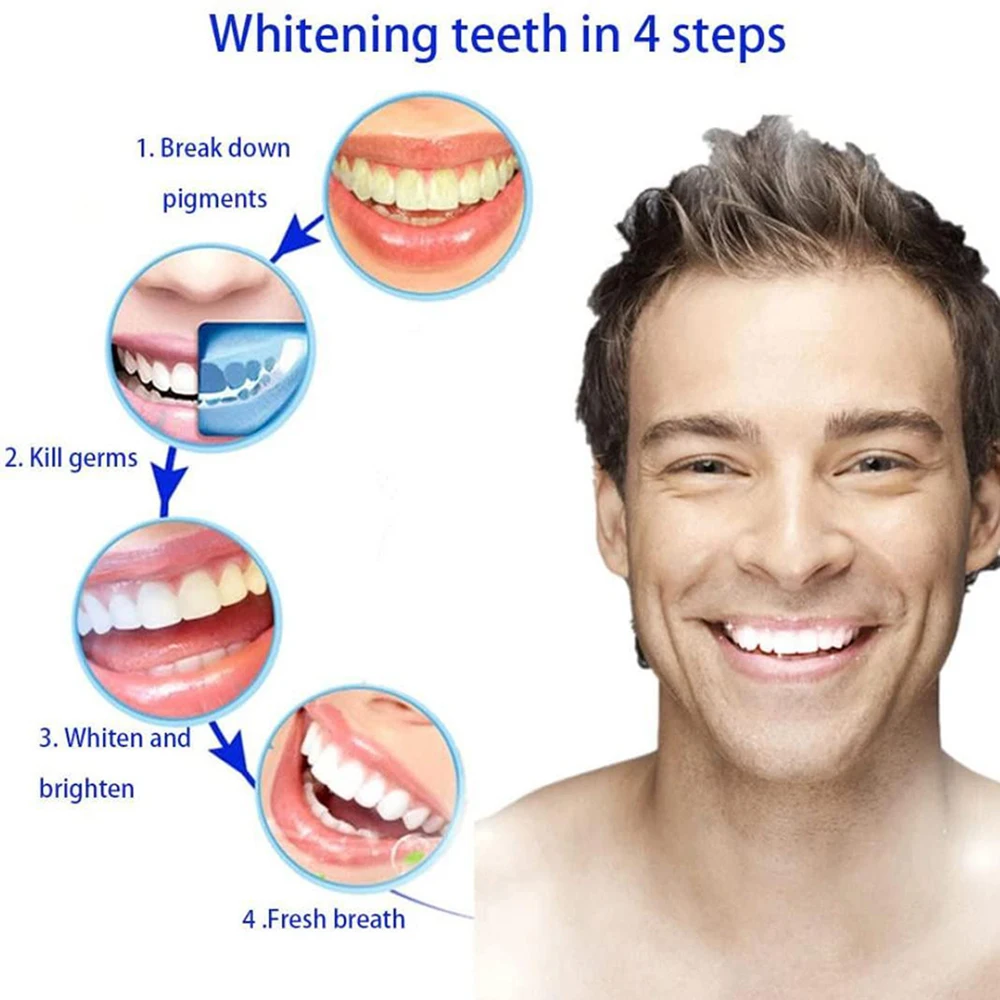 4/8Pcs Mouth Guard For Teeth Clenching Grinding Dental Bite Thermoplastic Soft Tray Sleep Aid Whitening